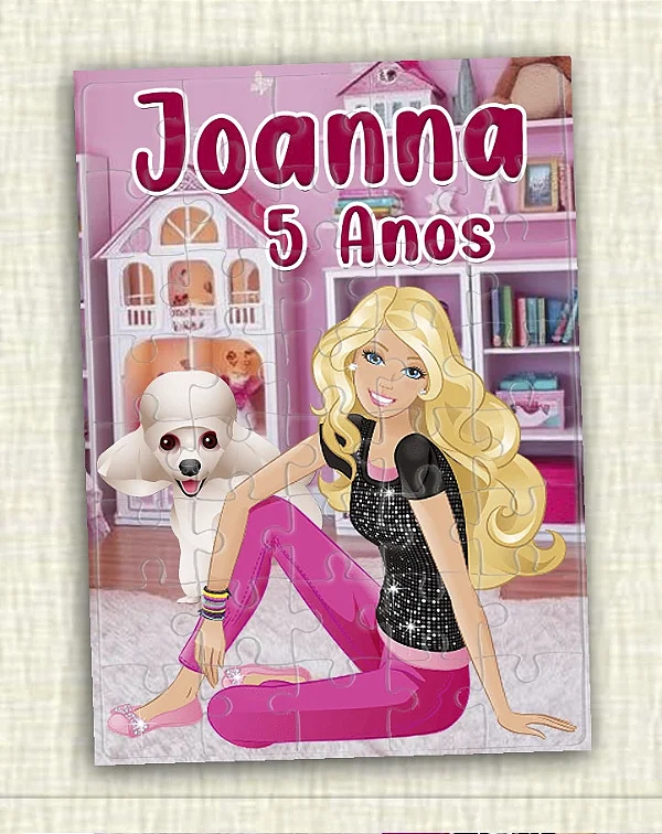 Quebra cabeça Barbie