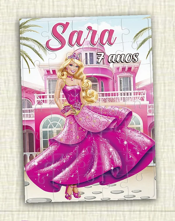 Quebra cabeça Barbie