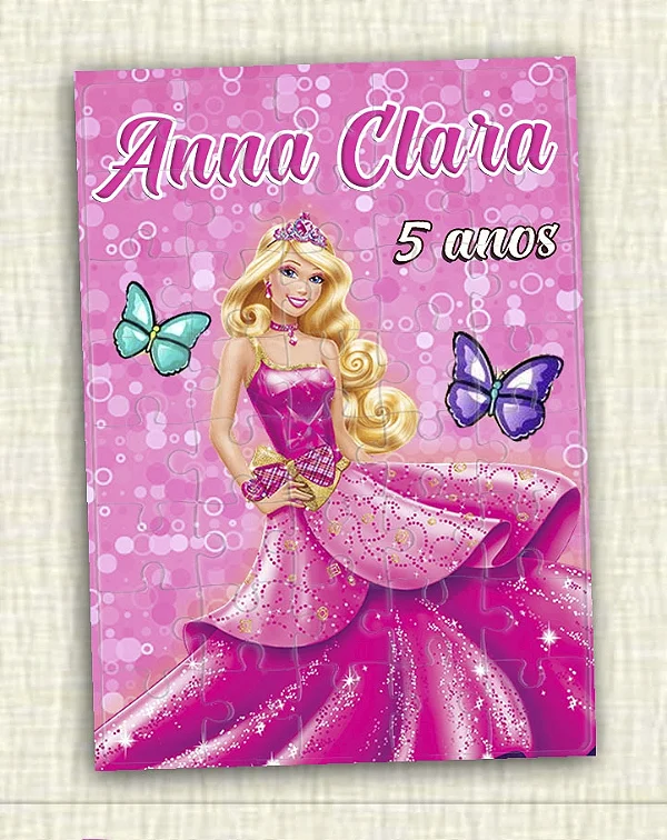 Quebra cabeça Barbie