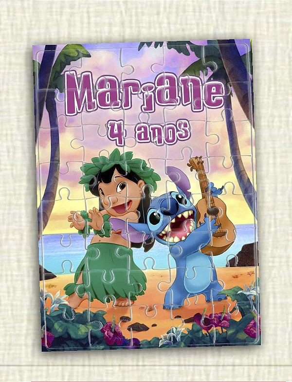 Quebra cabeça Lilo & Stich