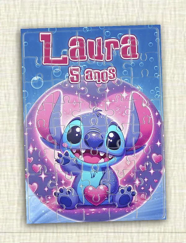 Quebra cabeça Lilo & Stich