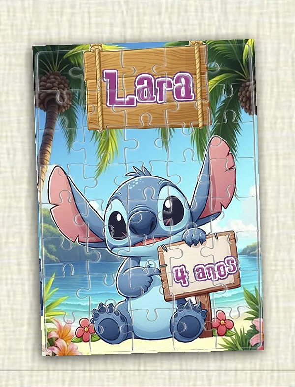 Quebra cabeça Lilo & Stich