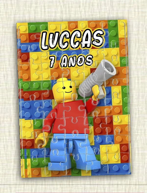 Quebra cabeça Lego