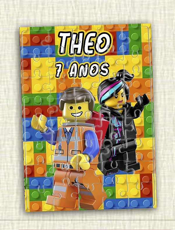 DUPLICADO - Quebra cabeça Lego