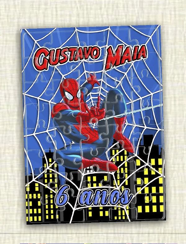Quebra cabeça Homem Aranha