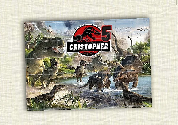 Quebra cabeça Jurassic Park