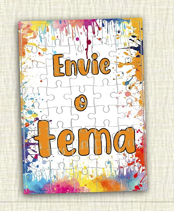 Quebra cabeça Envie o Tema