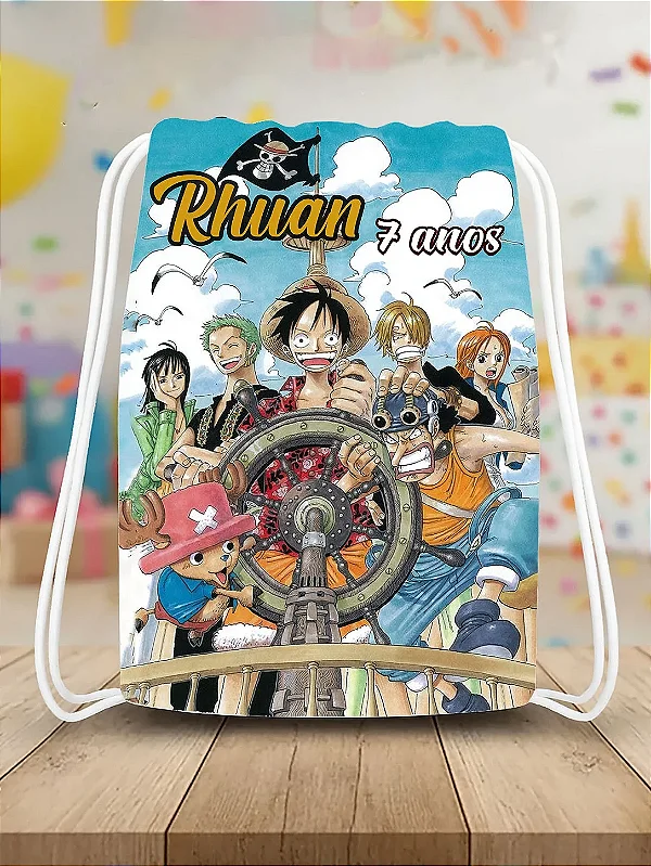 Mochilinha Saco One Piece