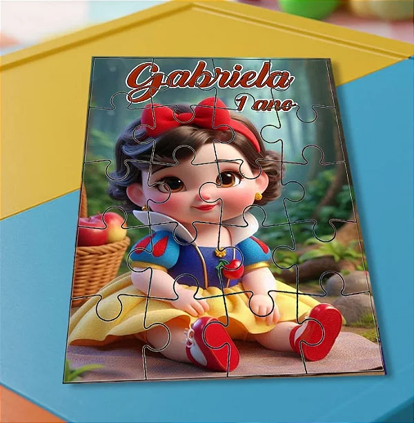 Quebra cabeça Branca de Neve