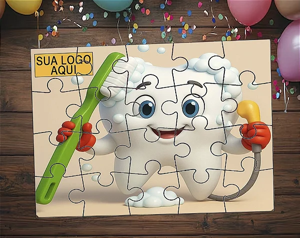 Quebra Cabeça Promocional Odontologia