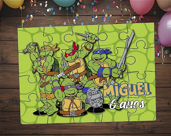 Quebra Cabeça Tartaruga Ninja