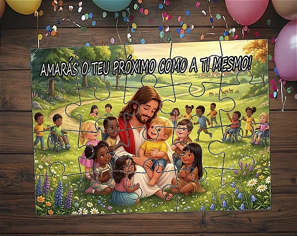 Quebra cabeça * Jesus Evangelização Infantil *