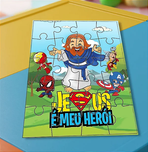 Quebra cabeça * Jesus - Evangelização Infantil