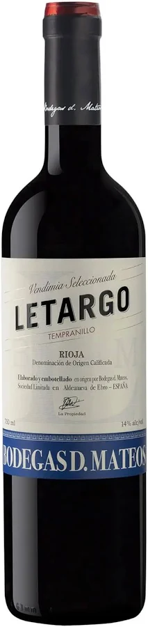 Letargo Tempranillo Rioja DOC 2024