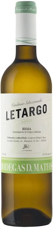 Vinho Branco Espanhol Letargo Rioja Tempranillo Branco 2024