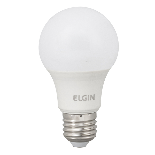 Lâmpada de LED E27 Bulbo 9W 810lm Luz Branca Bivolt Elgin