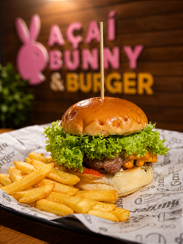 Burger Bacon + Batata