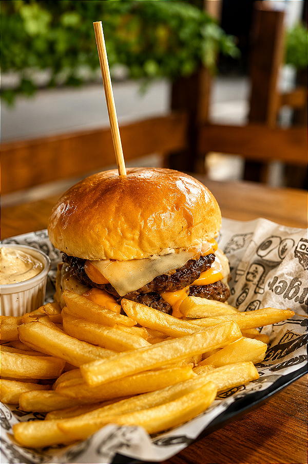 Burger Duplo + Batata