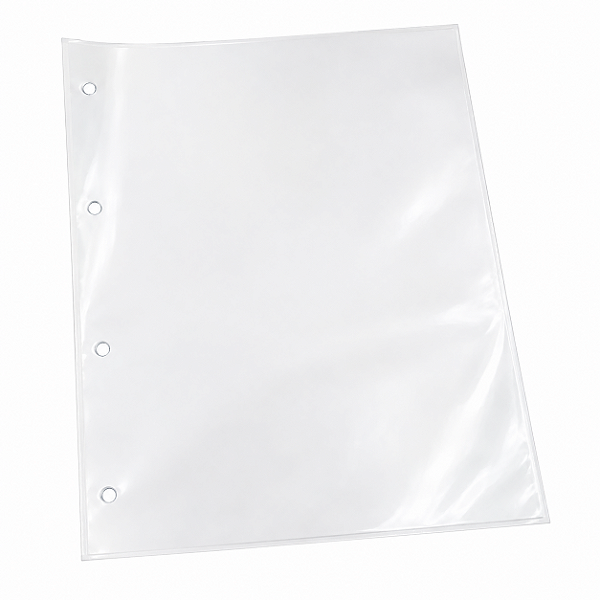Envelope Plastico 4 Furos 24x33 cm Fino (com 10 unidades)