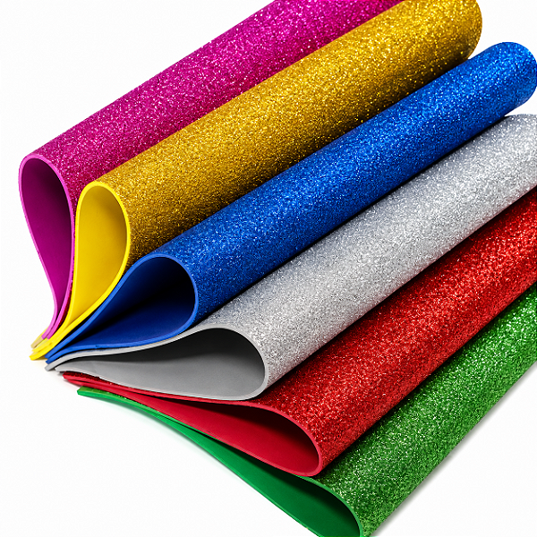 FOLHA DE EVA COM GLITTER 40CMX47CM