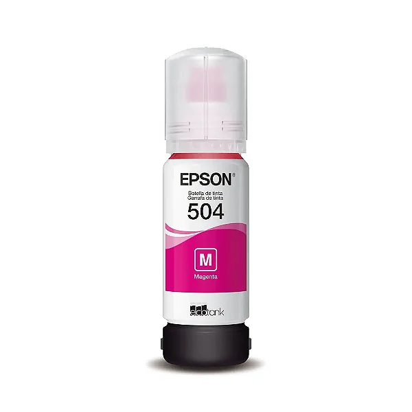 REFIL TINTA ORIGINAL T504 70ML MAGENTA | EPSON