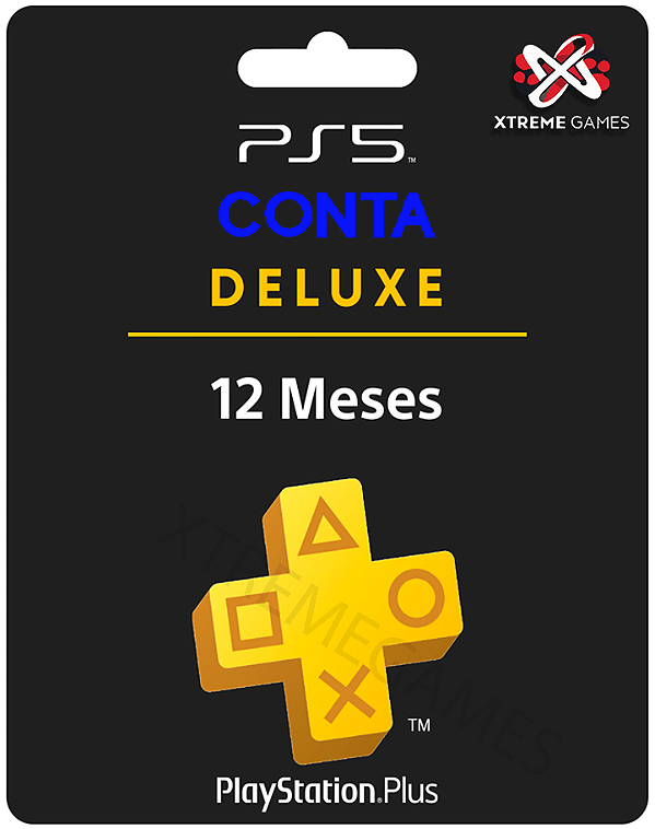 PLAYSTATION PLUS 12 MESES DELUXE PS5 | MÍDIA DIGITAL
