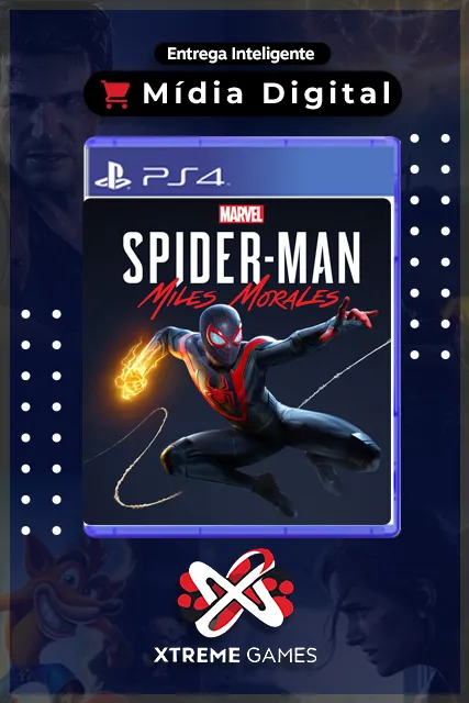 SPIDER MAN MILES MORALES PS4 | MÍDIA DIGITAL