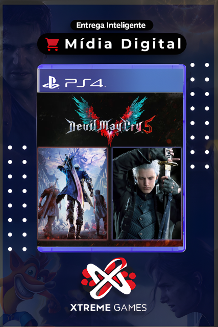 Devil May Cry 5 + Vergil PS4 | MÍDIA DIGITAL