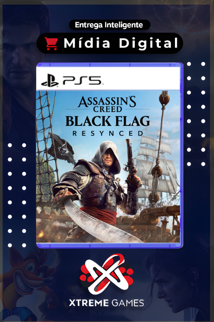 Assassin's Creed Black Flag Resynced PS5 | MÍDIA DIGITAL