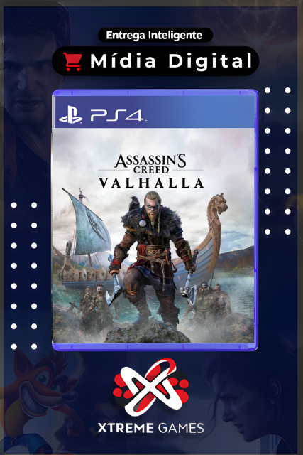 ASSASSIN'S CREED VALHALLA PS4 | MÍDIA DIGITAL