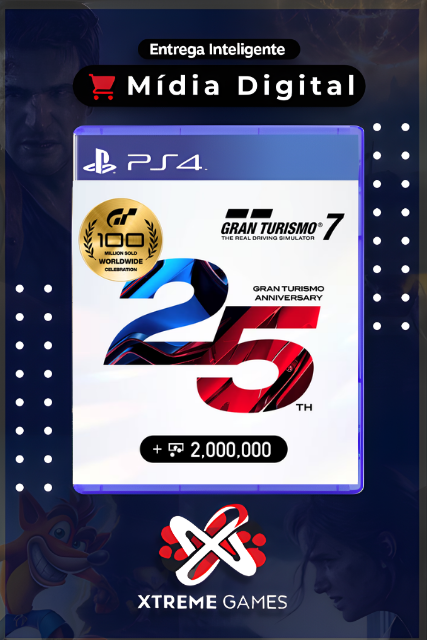 GRAN TURISMO 7 DELUXE PS4 | MÍDIA DIGITAL