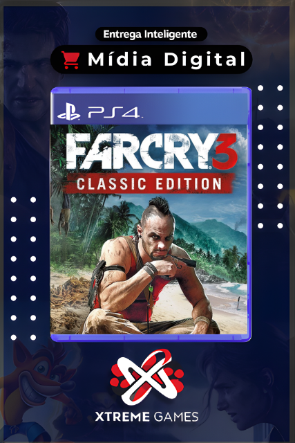 FAR CRY 3 CLASSIC EDITION PS4 | MÍDIA DIGITAL