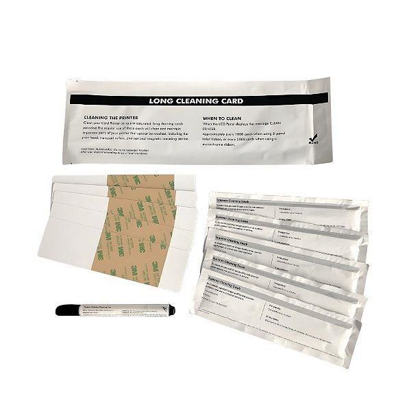 Kit de Limpeza Original Matica para Impressoras de Cartão PVC - MC110, MC210 e MC310 - PN.:PR20309601