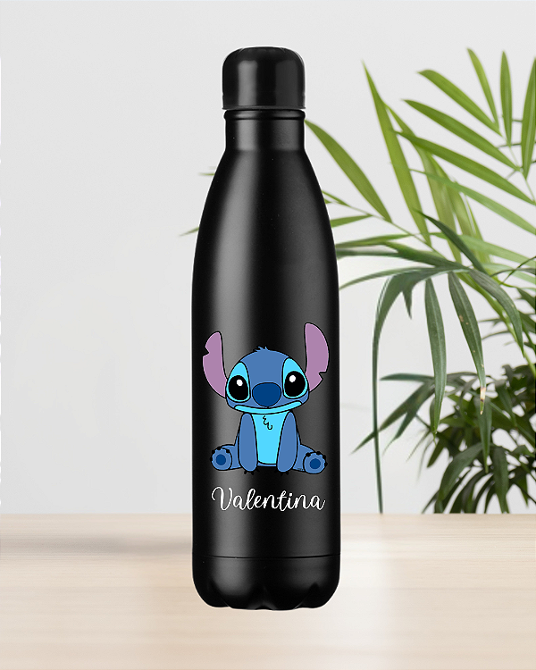 Garrafa Térmica Personalizada Com Nome Stitch