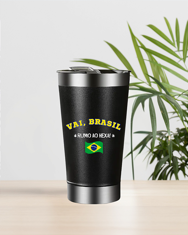 Copo Térmico Personalizado Vai Brasil