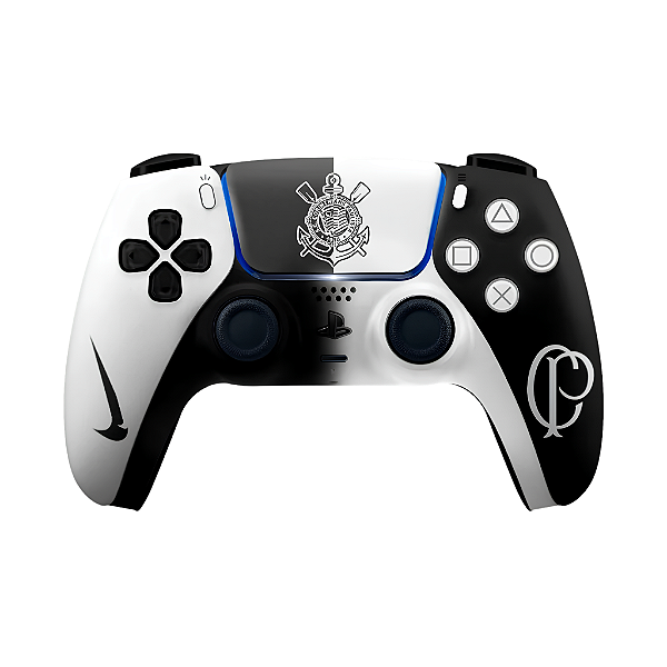 Controle PS5 - Dualsense Personalizado - Corinthians Eclipse Edition