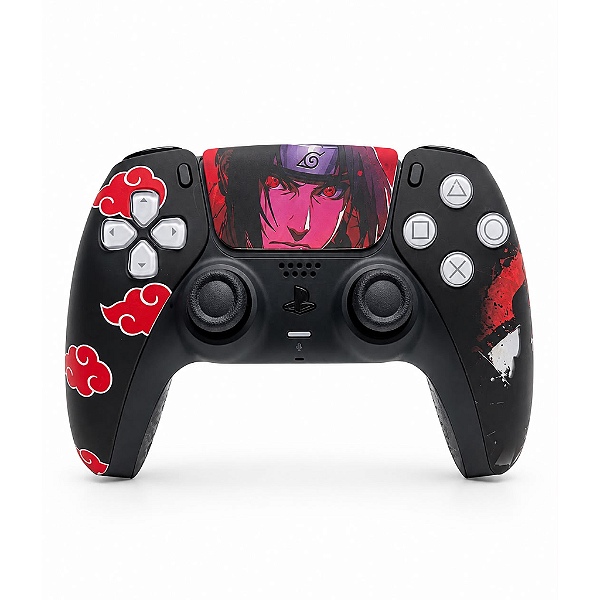 Controle PS5 - Dualsense Personalizado - Itachi Uchiha