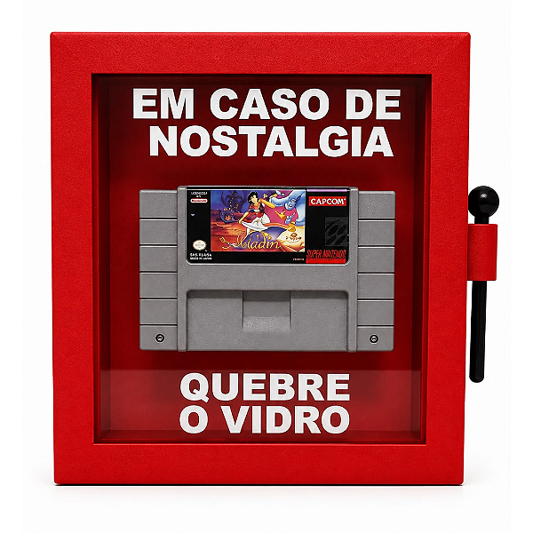 Quadro Decorativo – Em Caso de Nostalgia: Alladin
