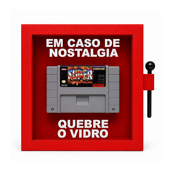 🖼️ Quadro Decorativo – Em Caso de Nostalgia: Super Street Fighter II Quadro Decorativo Super Street Fighter II – A Evolução de um Clássico Reviva a nostalgia dos grandes combates dos anos 90 com o Quadro Decorativo "Em Caso de Nostalgia – Super Street F
