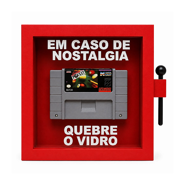 Quadro Decorativo - Em Caso De Nostalgia - Side Pocket