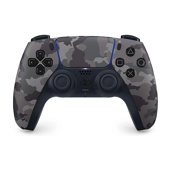 Controle PS5 DualSense - Gray Camouflage Camuflado - Original Sony (Novo, Lacrado)