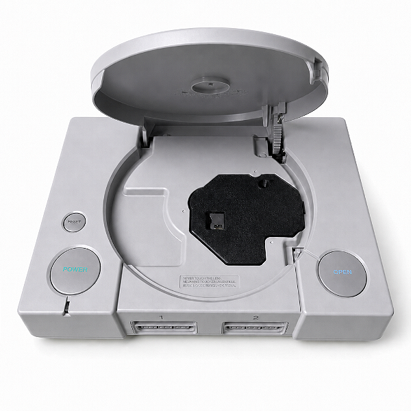 Sony PlayStation 1 SCPH-7000 Cinza + Picostation + 64GB com 100 Jogos