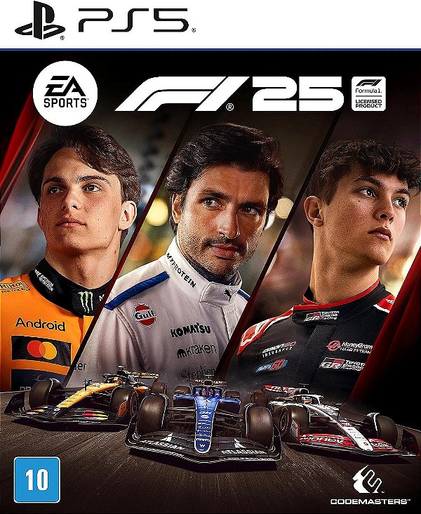 EA Sports F1® 25 - PlayStation 5 - Mídia Física