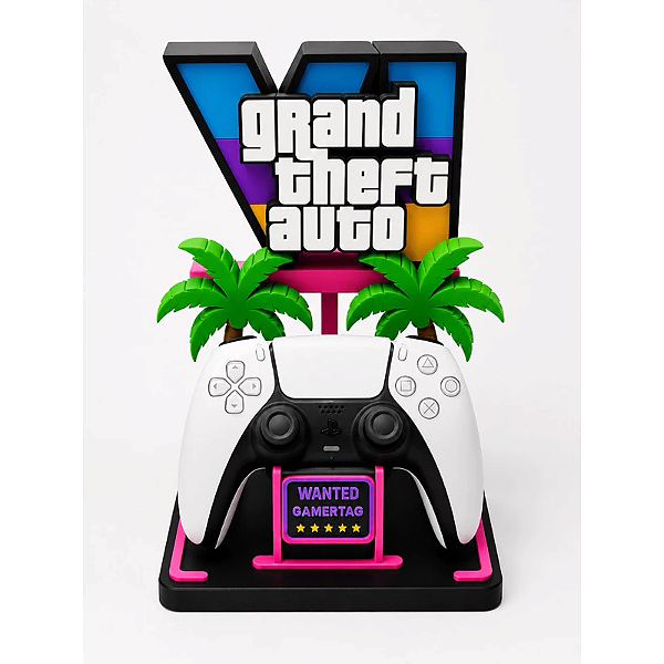 Suporte Premium de Controle GTA VI Universal – PS5 / Xbox