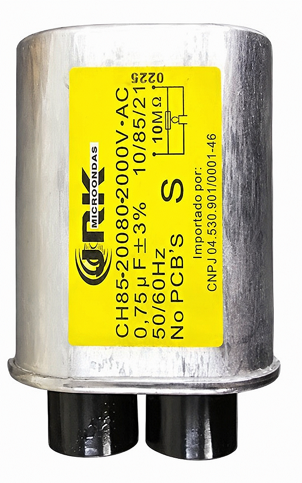 Capacitor Micro-ondas 0,75 µF JRK