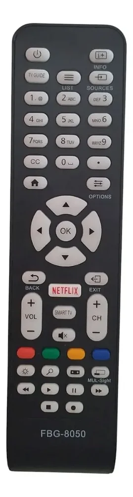 Controle Remoto TV AOC Smart FBG-8050