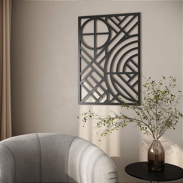 Escultura de Parede - Abstrato
