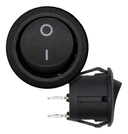 Botão Liga Desliga Chave Gangorra Mini Interruptor