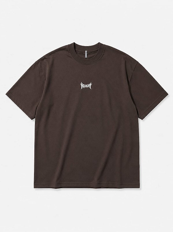Camiseta Oversized Reight Street Marrom