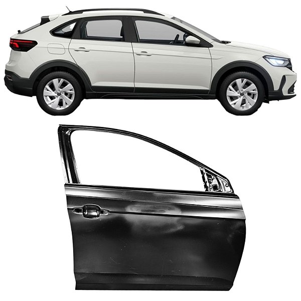 PORTA DIANTEIRA DIREITA VOLKSWAGEN POLO / VIRTUS / NIVUS 2018 2019 2020 2021 2022 2023 2024 2025 2026 2027 ORIGINAL VOLK
